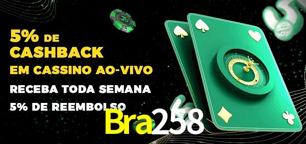 Promoções do cassino ao Vivo Bra258